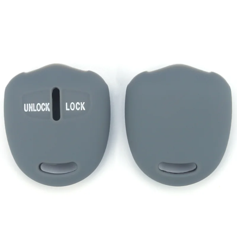 Чехол для ключа с 2 кнопками силиконовый защитный чехол от автомобиля