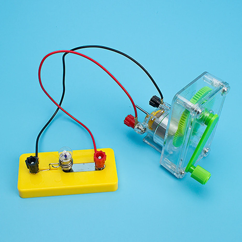 

DIY Handmade Model Blocks Assemble Generator Educational Practical Funny Portable Classic Texture Science Experiment Toys