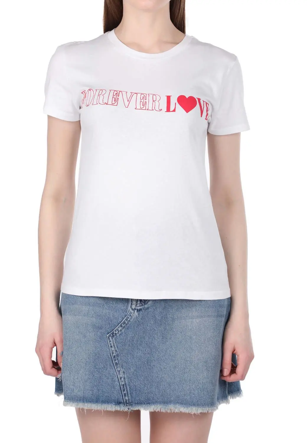 

Markapia Bisiklet Yaka Kadn T-Shirt