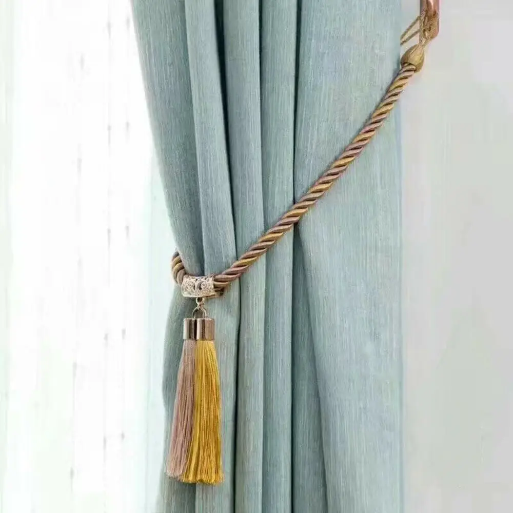 2 шт. окна Шторы Holdbacks веревка для обвязки подхваты с кисточками штор домашнего
