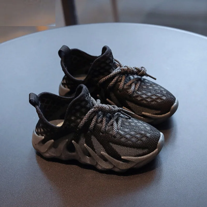 

Boys' Sports Shoes Summer 2021 New Children's Soft-soled Casual Shoes Girls Korean Style Breathable Running Children's Shoes