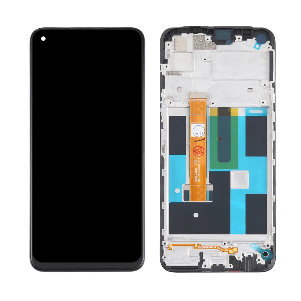 6 5 for realme 7 global rmx2155 lcd display screen touch digitizer assembly replacement 4g version free global shipping