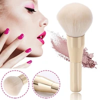 1pcs makeup brush makeup pen golden white nylon bristle loose powder brush blush brush face makeup brush makeup tool