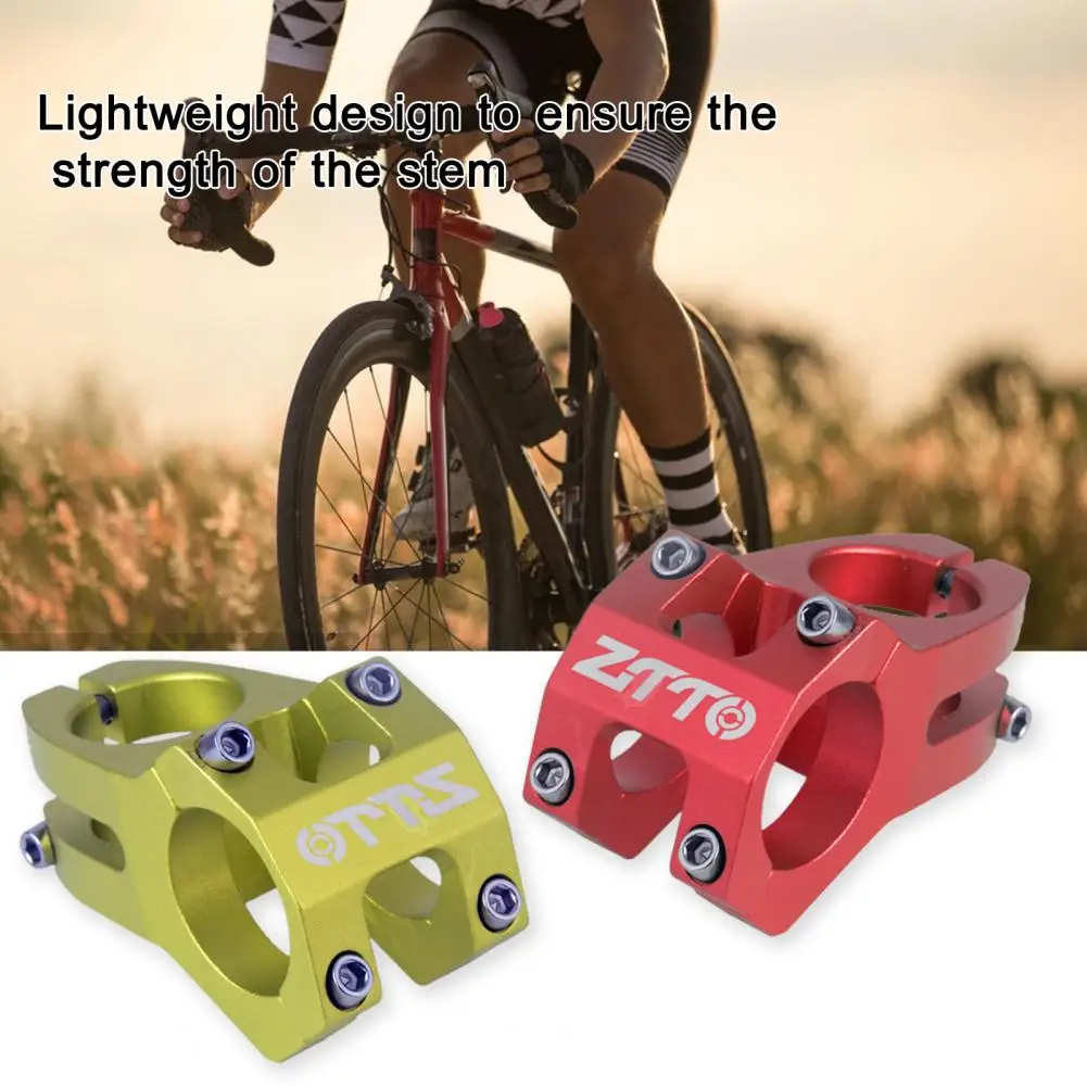 

60%HOTZTTO 31.8mm 45mm Bicycle Stem High Hardness Easy to Install Aluminium Alloy Strong Downhill Short Stem for Cycling