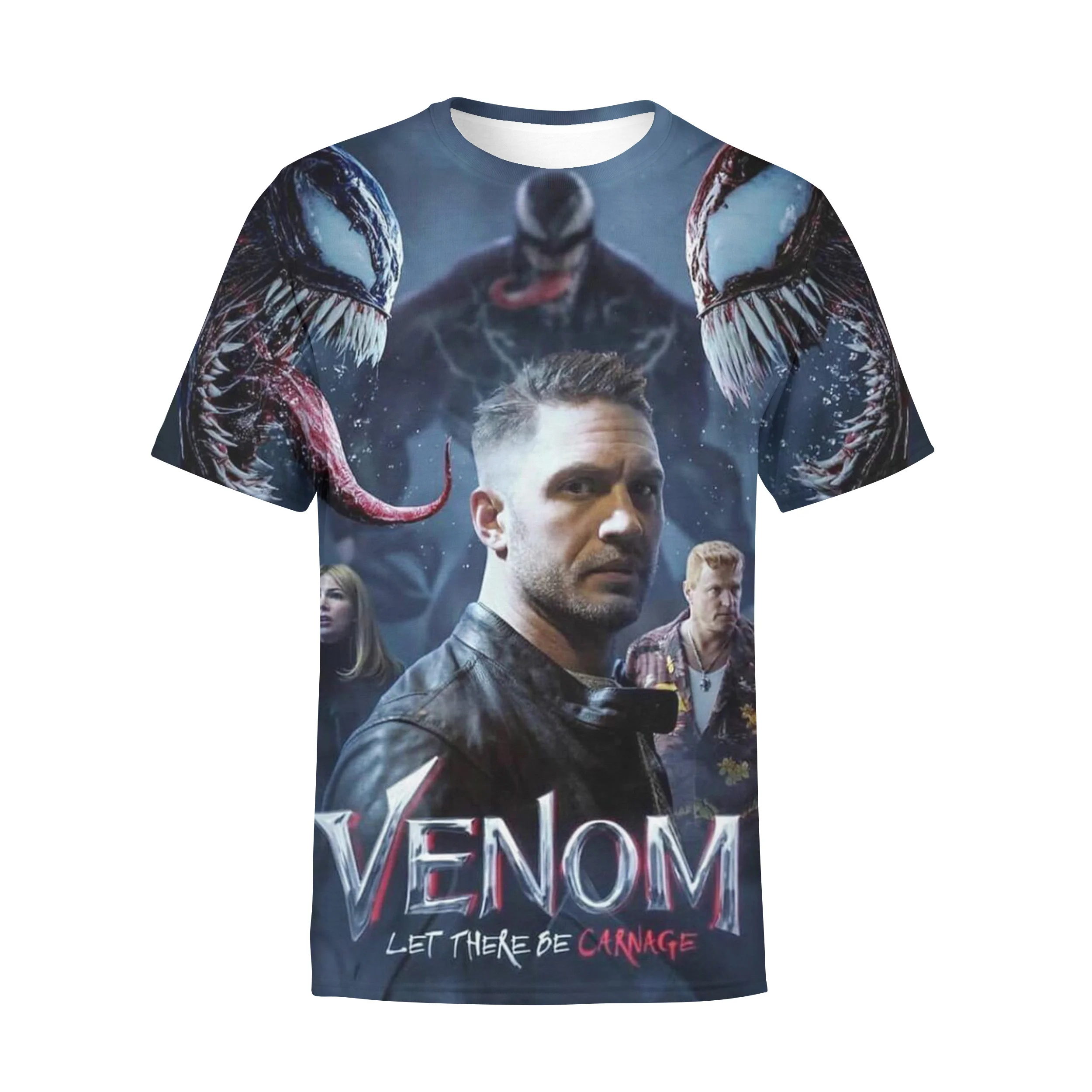 Футболка с принтом Веном: Да карнидж детские футболки одежда 3D топы Детская