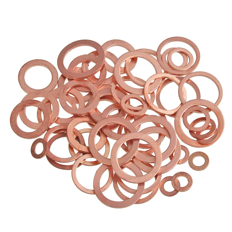 Электрическая шайба 280/180 шт. твердая медная регулируемая плоское кольцо для