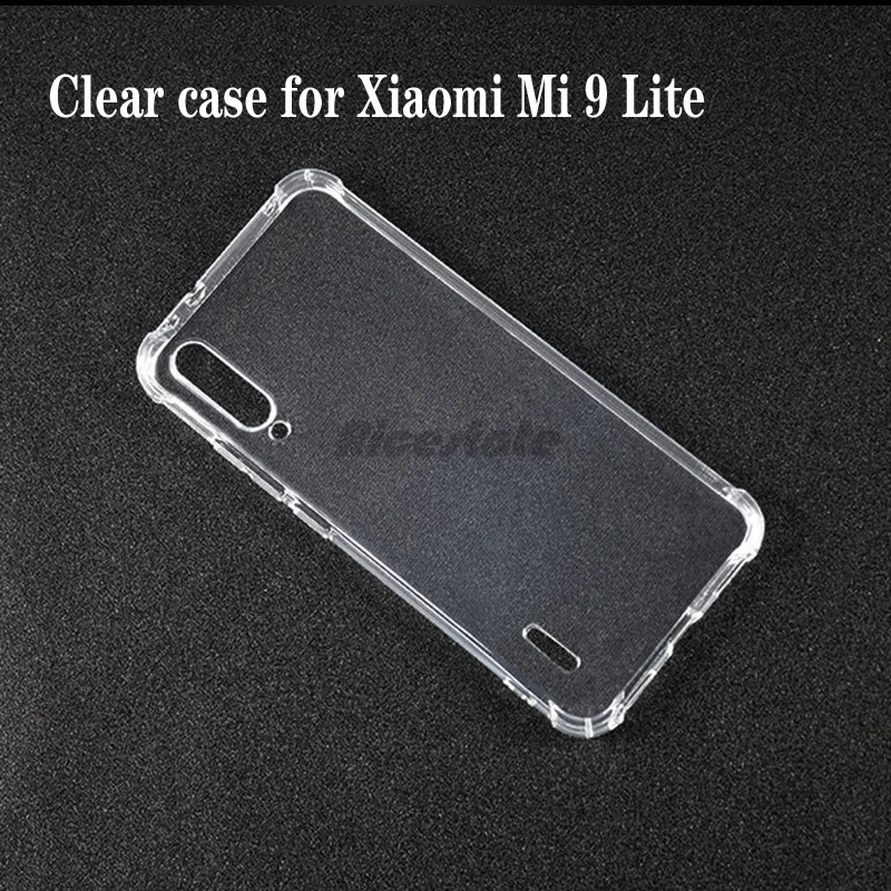 Противоударный чехол для Xiaomi Mi 9 lite прозрачный мягкий ТПУ противоударный |