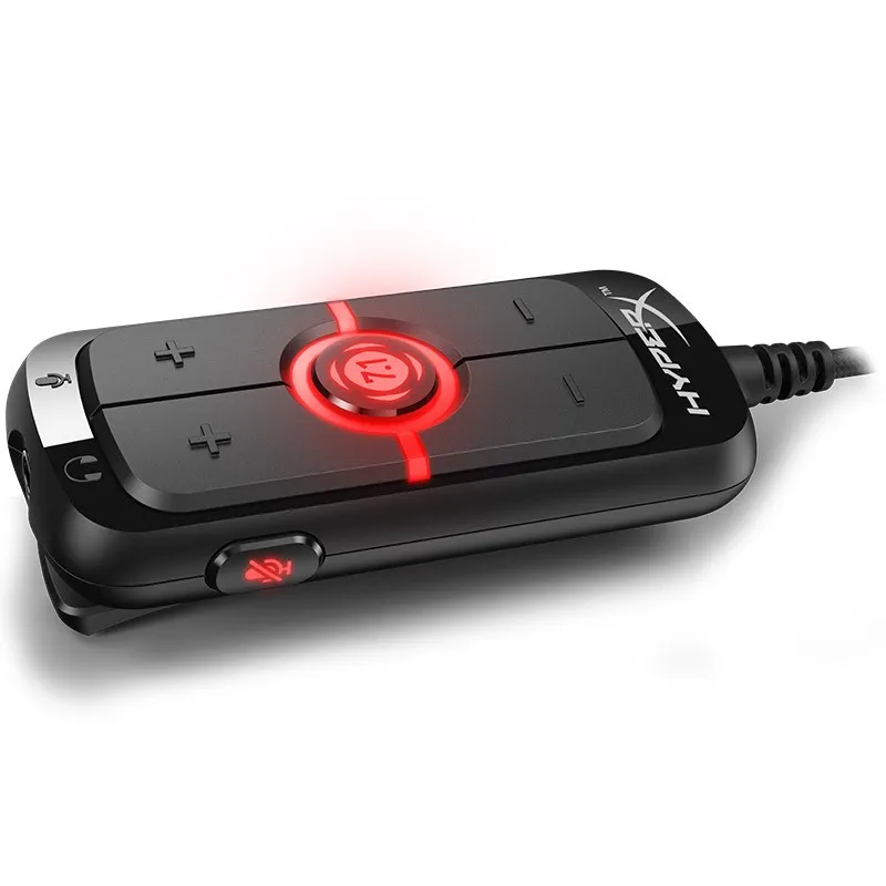 Kingston HyperX AMP7.1 виртуальный объемный звук звуковая карта пульт дистанционного