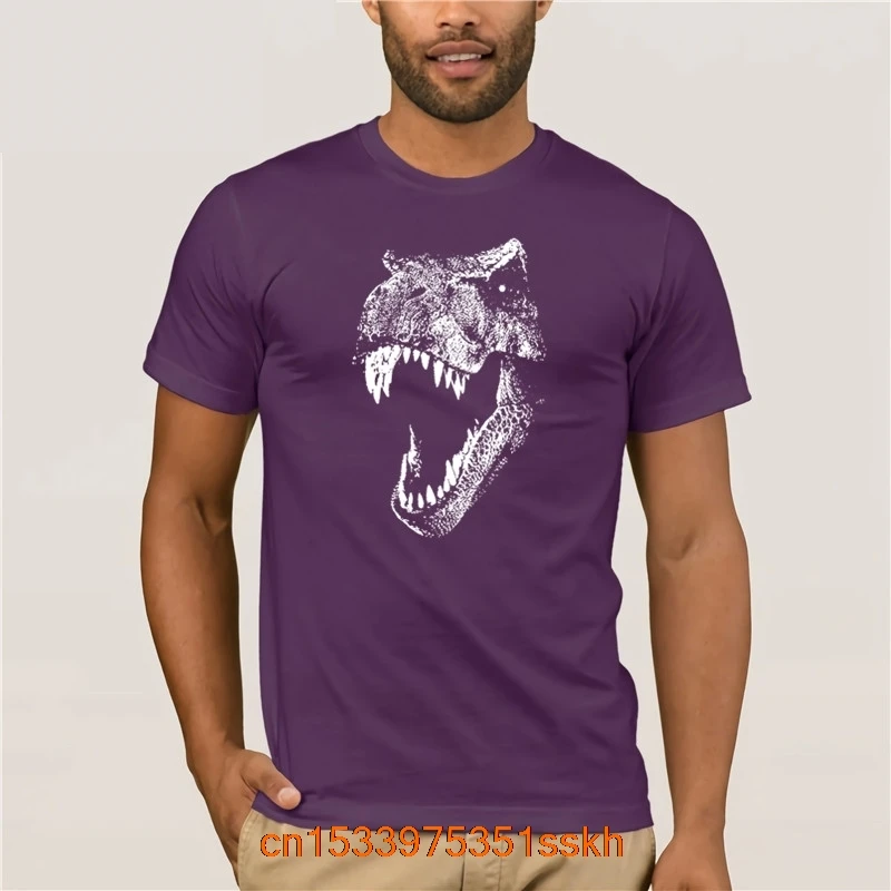 

Fashion T Shirt 100% Cotton Design Awesome Dinosaur Park Mens T-shirt Cotton