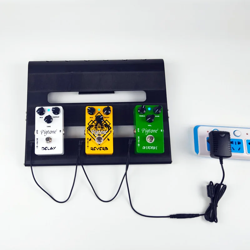 3 way e gitarre effekt pedal power versorgung zubehör kabel adapter daisy kette draht pro 9v dc 1a uns eu uk jp au stecker free global shipping