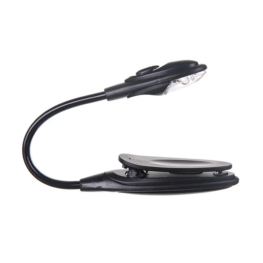 Чтение светильник светодиодный книга Плавная Яркость Micro USB Перезаряжаемые клип