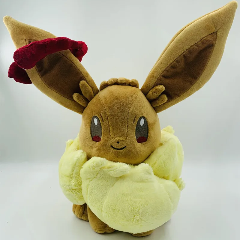 Pokemon Dynamax Eevee Anime Figure Plush Toys Figurine Peluche Dolls Action Figural Pocket Monster Pikachu Kawaii Pocket Monster