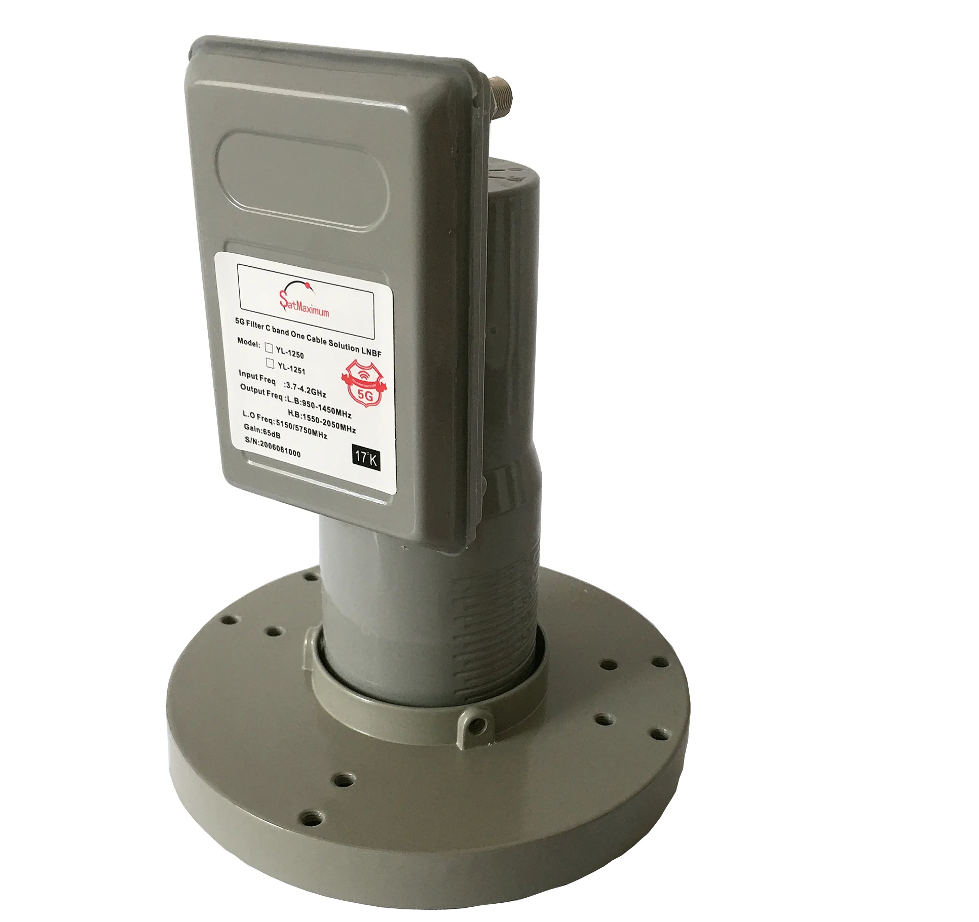 HD цифровой готовый анти-помехозащищенный C-образный двойной выход LNB внутренний