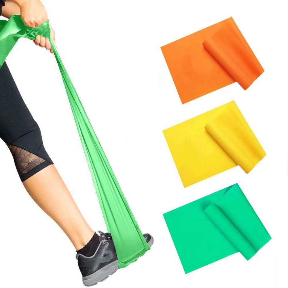 

Yoga Resistance Bands Set Elastic Bands for Fitness Yoga Pilates Tapes 3 Colors Sport Bodybuilding Portable Fitness Equipment