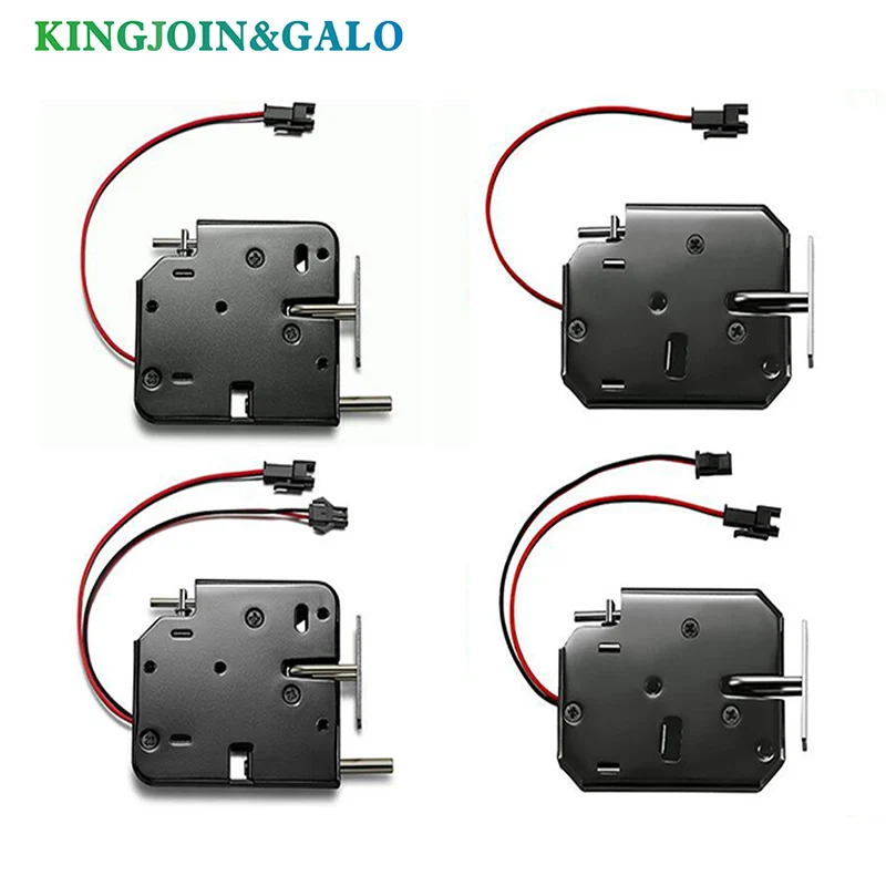 

12V 2A Market Locker Electric Latch Magnetic Cabinet Lock Drawer Signal Feedback Auto Open SM2P Connector Female Terminal