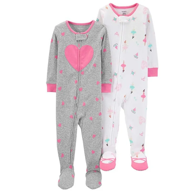 Детский хлопковый комбинезон для мальчиков и девочек одежда сумка Теплый пижама