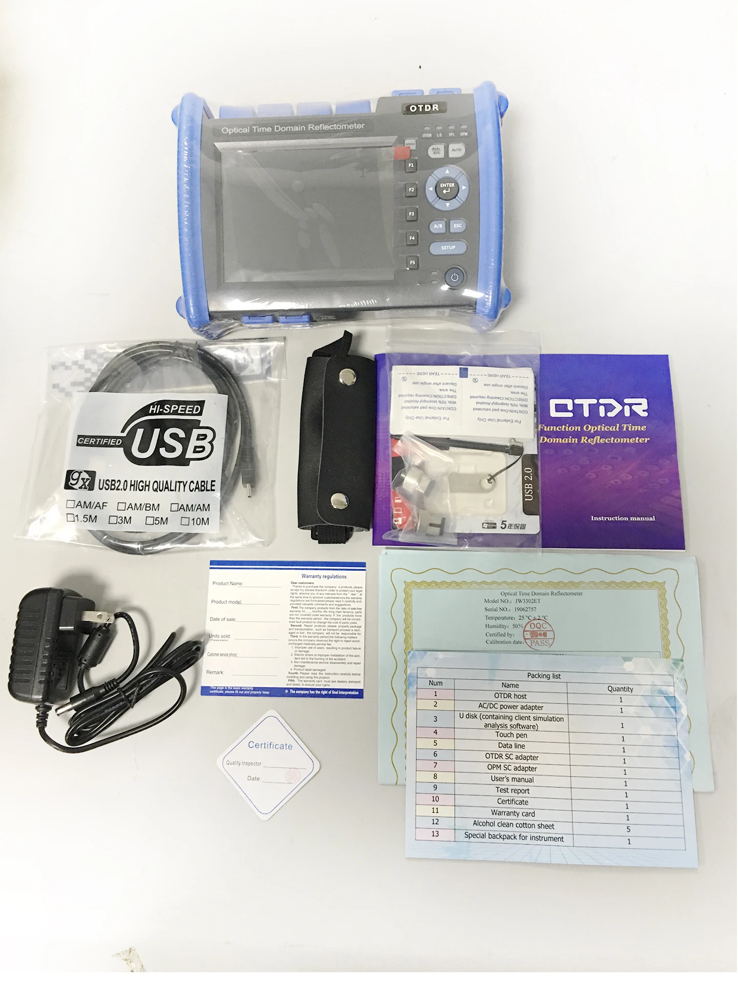 IOLM JoinWit JW3302ET 1310/1550nm волоконно оптический OTDR 5 8 дюймовый экран с функцией OPM + OLS VFL