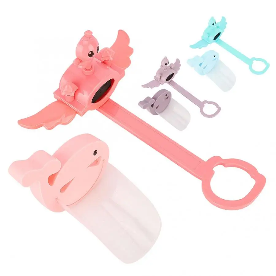 Детское сиденье для ванны детский кран с мультипликационным принтом