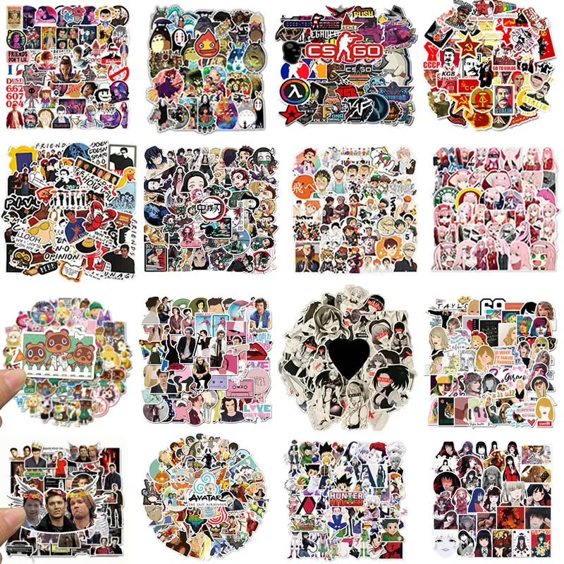 30/50 шт. аниме стикер s Haikyuu/Kimetsu No Yaiba наклейка на тему рассекания демонов