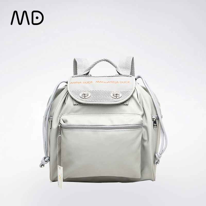 

Mandarina Duck Large Capacity Backpack Women's Travel Backpack Fashion Casual Lightweight Urban Unisex Backpack School Bag