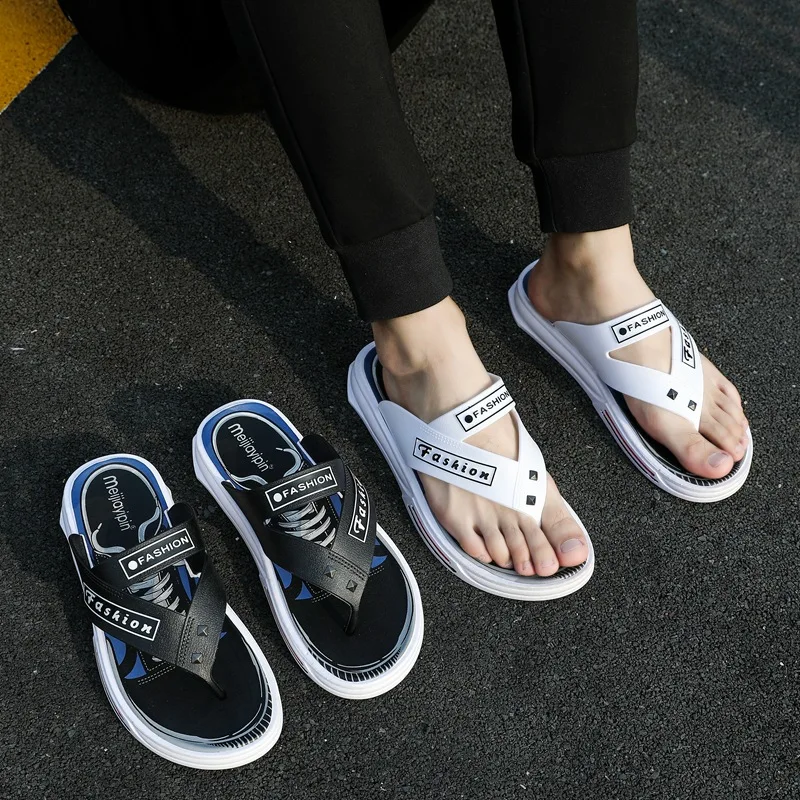 

Summer Mens Shoes Fashion Mens Flip-flops Sandals Slippers for Men Casual Soft Slippers Flip-flops Non-slip Mens Beach Flip-flop