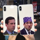 Чехол-накладка для Samsung Galaxy S21, S20 FE, Note 20 Ultra, 10, 9, 8, S10, S10e, S9, S8 Lite Plus Pro 2020, с принтом Майкла Скотта