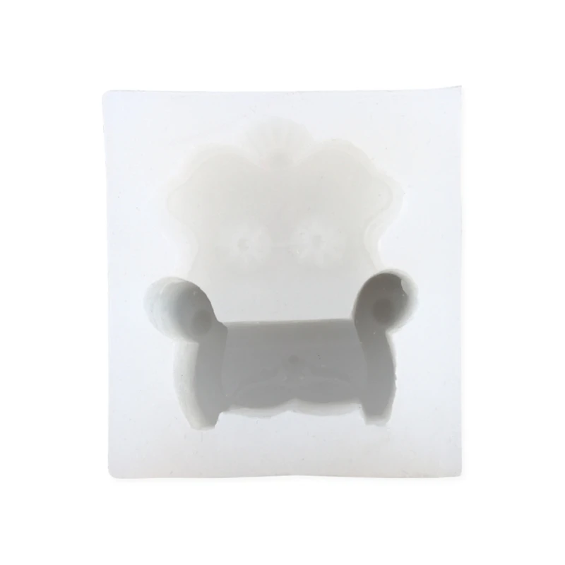 

2Pcs 3D Chairs Mold Silicone Fondant Mould Chocolate Sugarcraft Soap Pastry Tool
