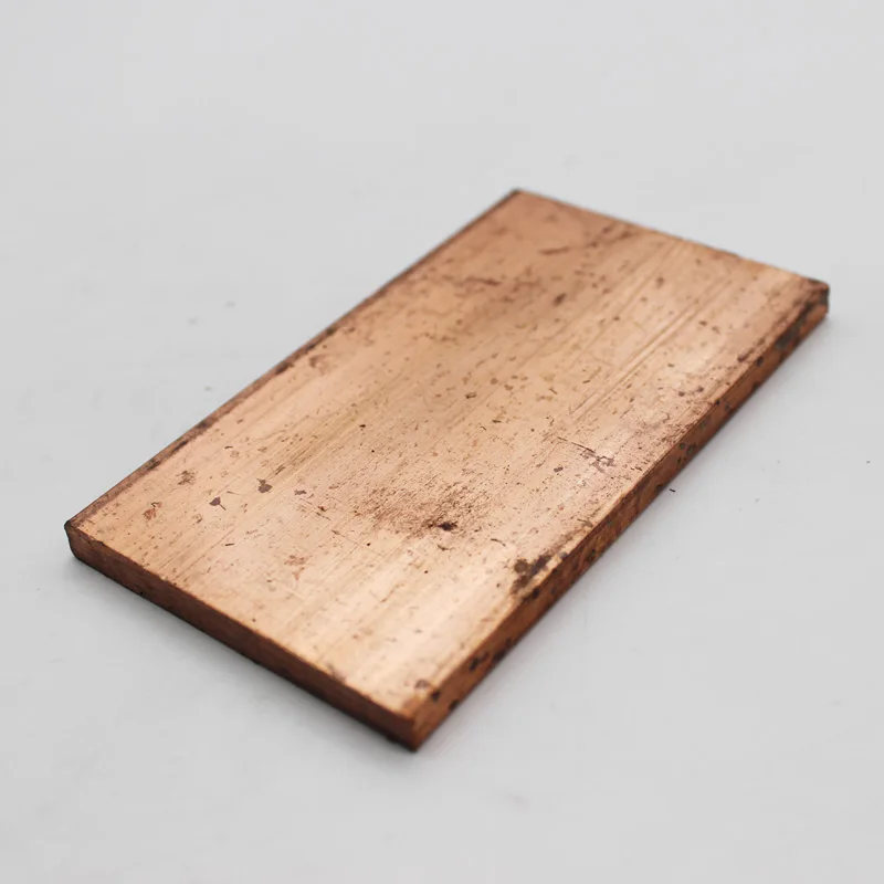 

20x20x100mm Copper Blank Plate Block