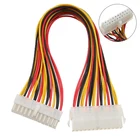 Блок питания ATX 24 Pin типа папа к 24Pin женский Питание Удлинитель силовой разъем для кабеля провода для внутреннего PC PSU TW 30 см Питание