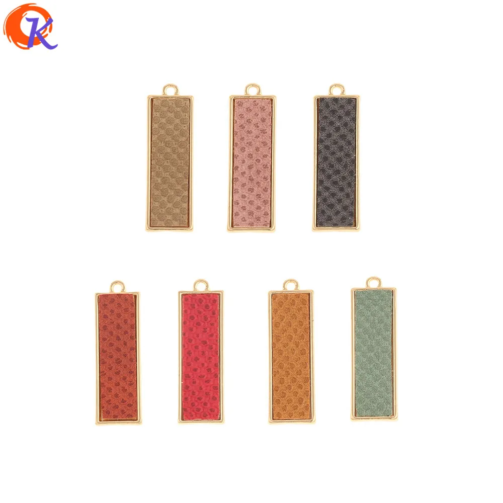

Cordial Design 70Pcs 10*32MM Jewelry Accessories/Hand Made/Charms/Leather Effect/Stick Shape/DIY Making/Pendant/Earring Findings