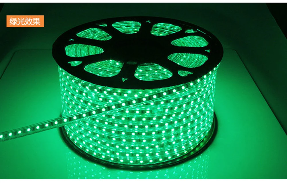 Fanlive 5050 60 светодиодов/m Ac110v/220 v 14,4 Вт/м 840lm/m цветная(Rgb) Светодиодная лента, светильник 25 м/лот+ rgb-контроллер