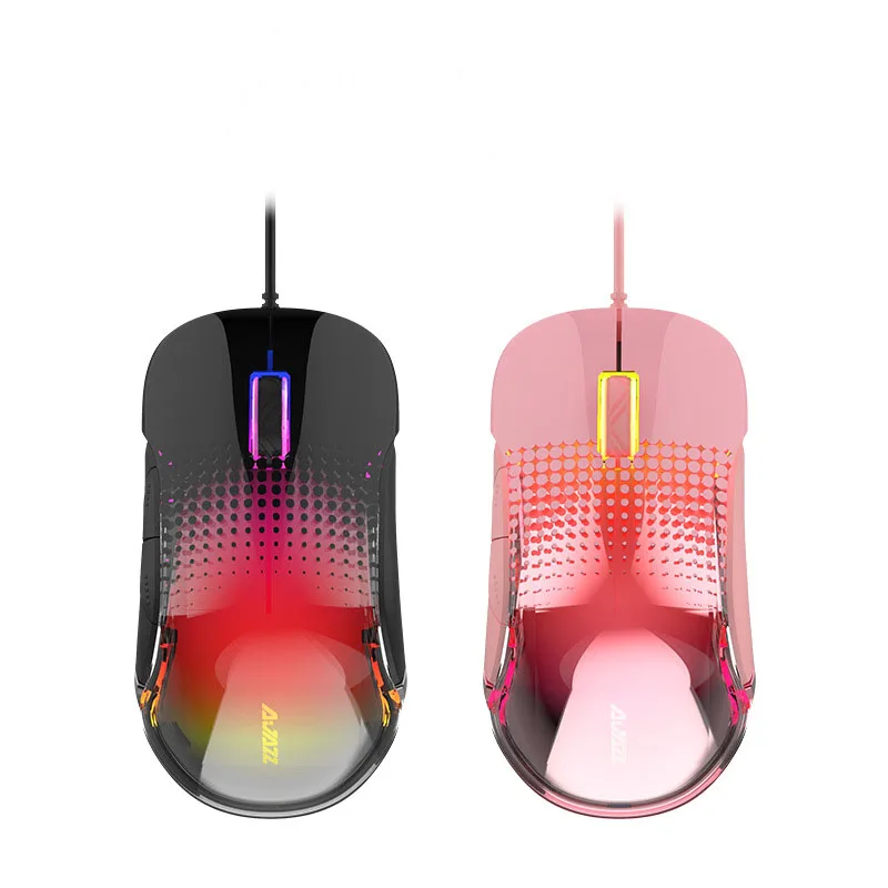 

AJAZZ AJ358 PMW3325 Gaming Mouse Lightweight Black Mice Max 10000DPI Gaming Mouse for Gamer Optical Wired Backlight Gaming Mouse