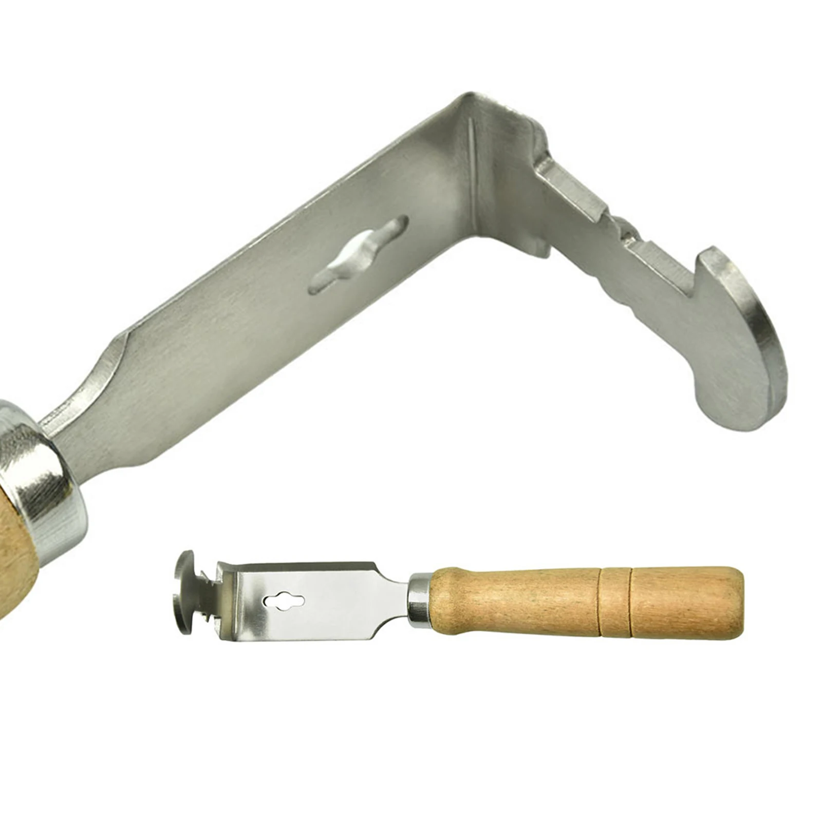 

Stainless Steel Bee Hive Cleaner Honey Shovel Uncapping Scraper Frame Garden Cleaning Tools With Wood Handle Beekeeping Supplies