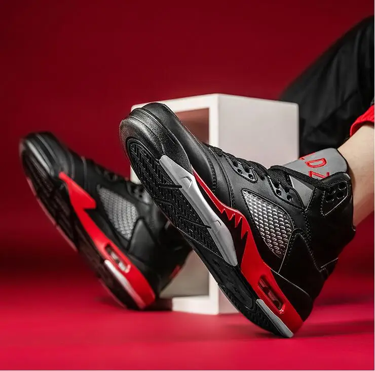 

JDD-AJ5 men shoes sport designer sneakers zapatillas jogging shoes high Skate basket shoes casual running shoes