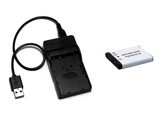 NP-BJ1 NPBJ1 BJ1 EL19 Аккумулятор для камеры+ зарядное устройство для sony DSC-RX0, RX0 II, DSC-RX0M2 - Цвет: Белый