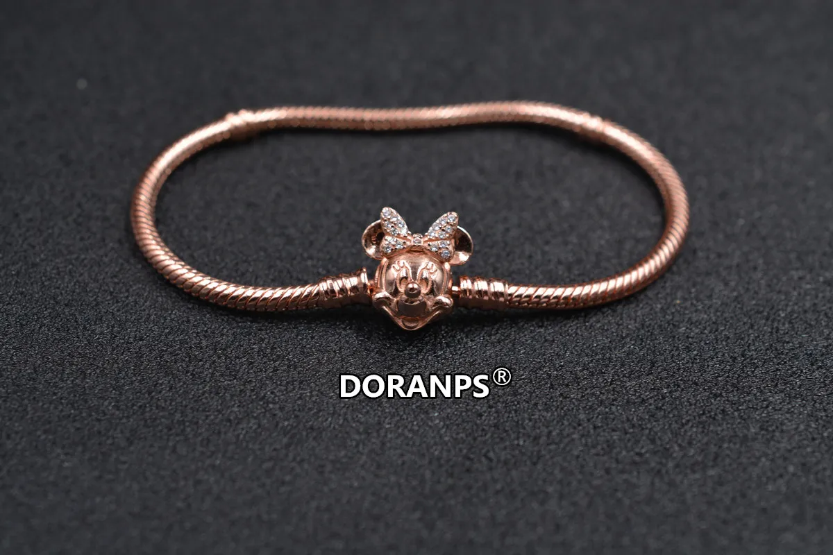 Бренд DORANPS S925 Серебряные браслеты 925 Амулеты Браслет для женщин Подарочные