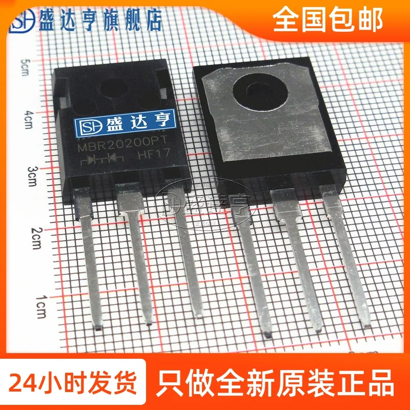 10 шт./лот MBR20200PT 20A 200V TO3P DIP Schottky Барьерный Диод/ | Электронные компоненты и