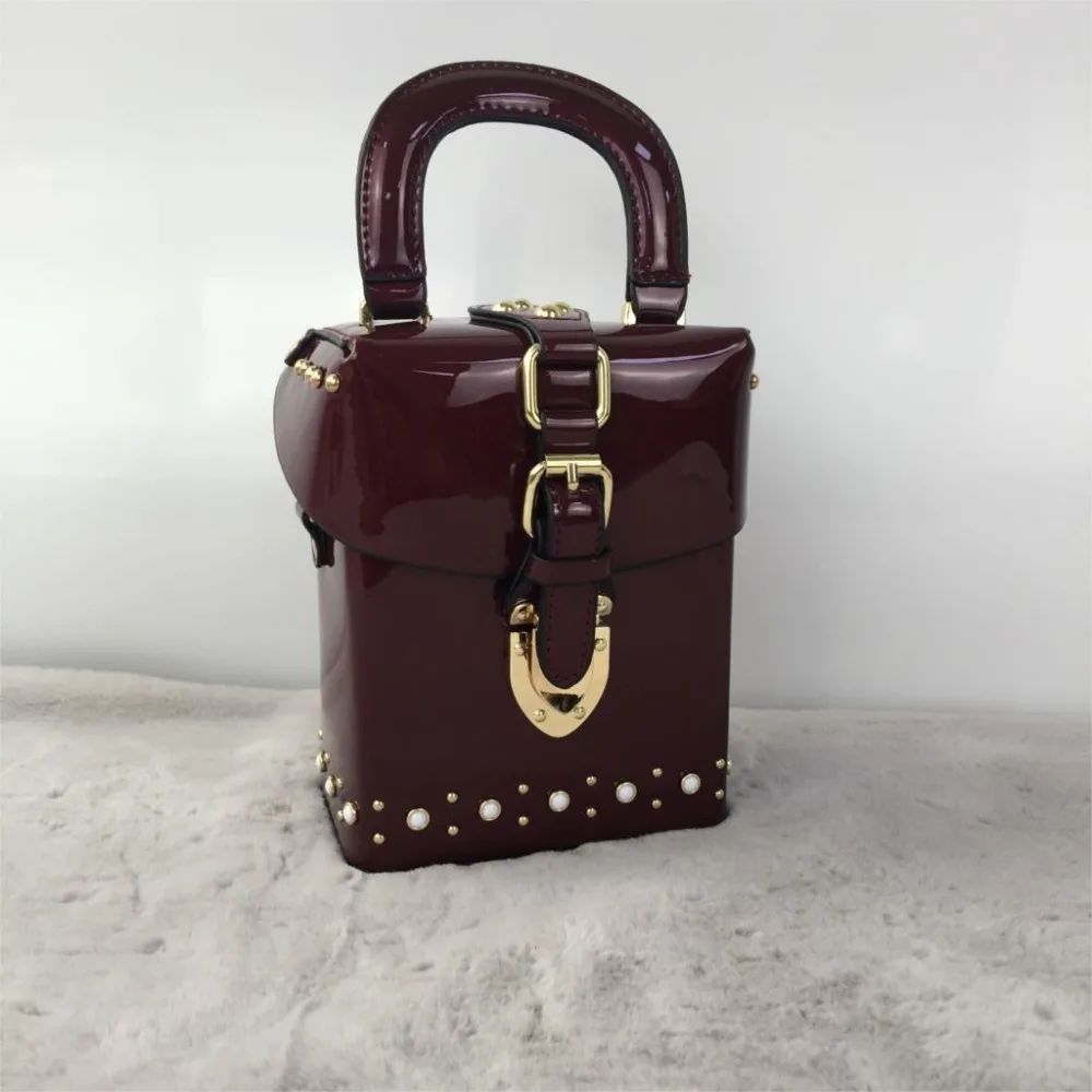 Bolsos PU Leather Crossbody Bags For Women Green rivet Shoulder Messenger Bag Lady Shopping Purses Handbags crossbody bags