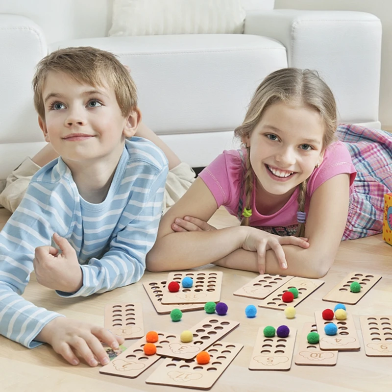 Игрушка Монтессори для малышей радужная доска деревянные игрушки сенсорные