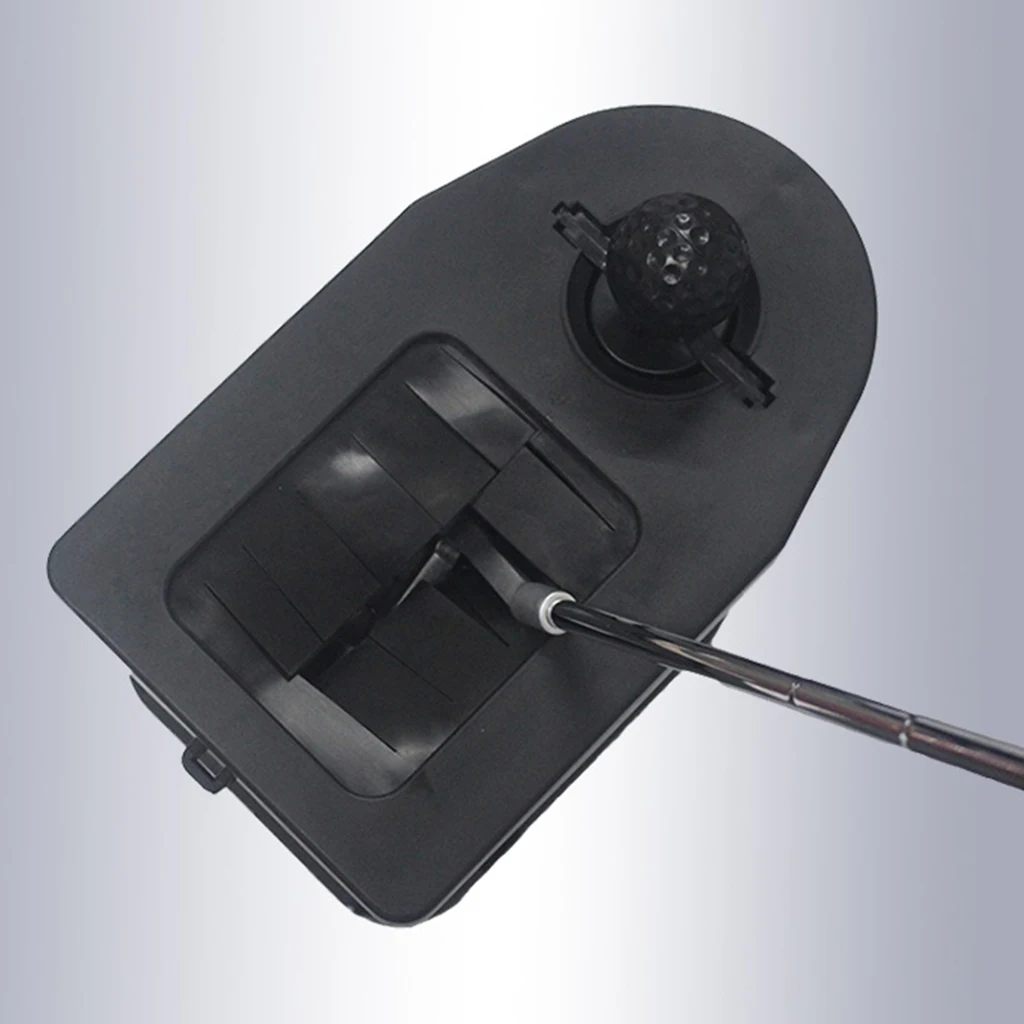 

Universal Golf Ball Club Washer Shaft Groove Cleaner Cart Clean Cleaning Device Machine Accessories & 2pcs Ball Pick Claws Black