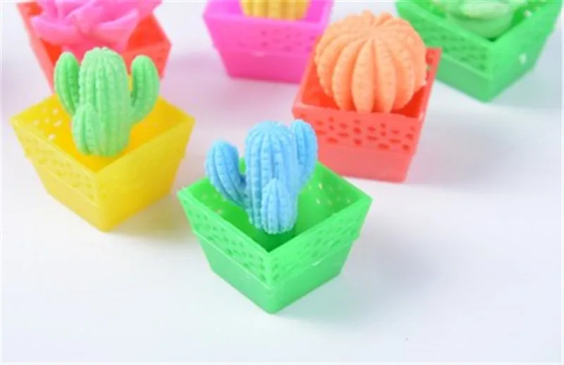 2 шт. растущий в воде Цветок кактуса бонсай развивающая игрушка форме растения