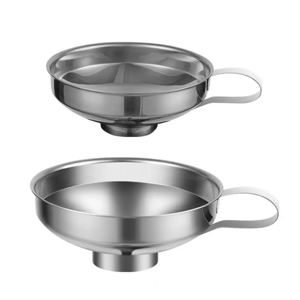 Воронка кухонная из нержавеющей стали для жидкости