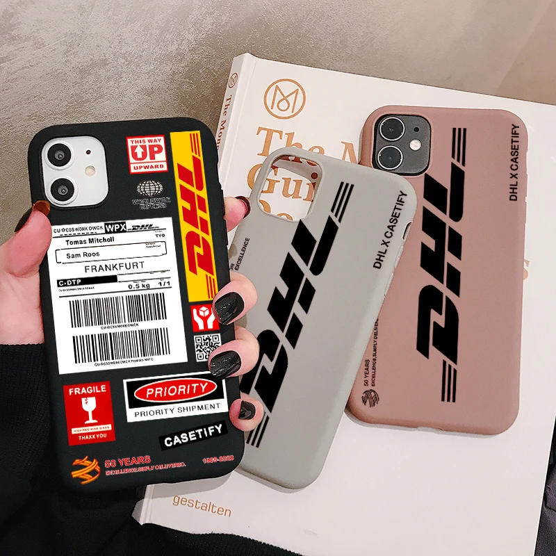 Чехол для телефона DHL Express XiaoMi RedMi Note 8 7 6 5 K20 Pro матированные силиконовые чехлы