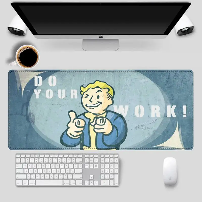 Funny Vault Boy Mouse Pad Laptop PC Computer Mause Desk Mat For Big Gaming Overwatch/CS GO | Компьютеры и офис