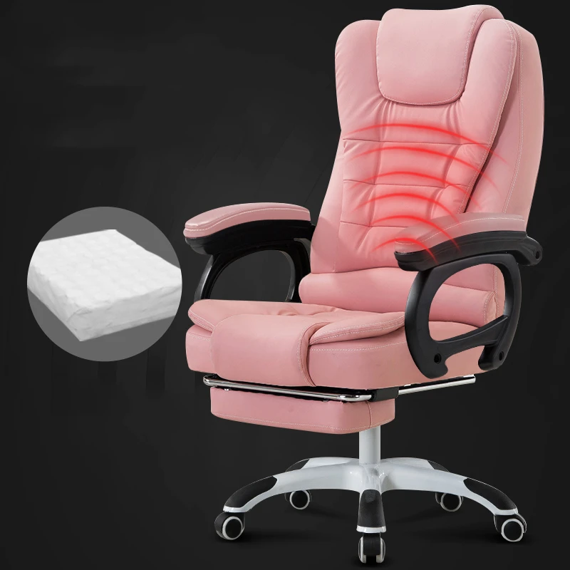Офисное Кресло компьютерное кресло босс лежа и подъема персонала с подставкой