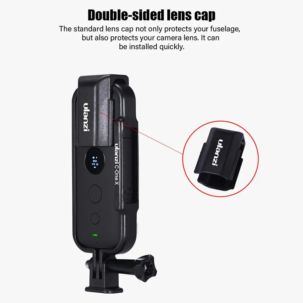 BEESCLOVER Ulanzi венчурная рамка для камеры Insta360 One X защитный корпус чехол с бейсболка