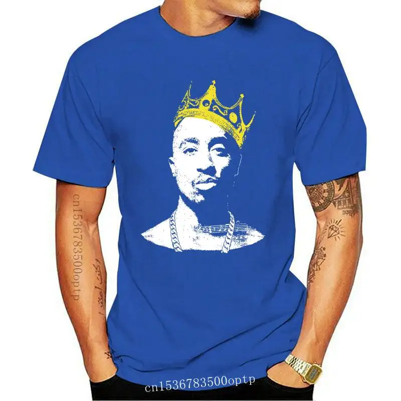 

Новая модная футболка Tupac 2PAC R.I.P с коротким рукавом, хлопковые топы с принтом, футболки, повседневные футболки в стиле хип-хоп, рок, с круглым ...