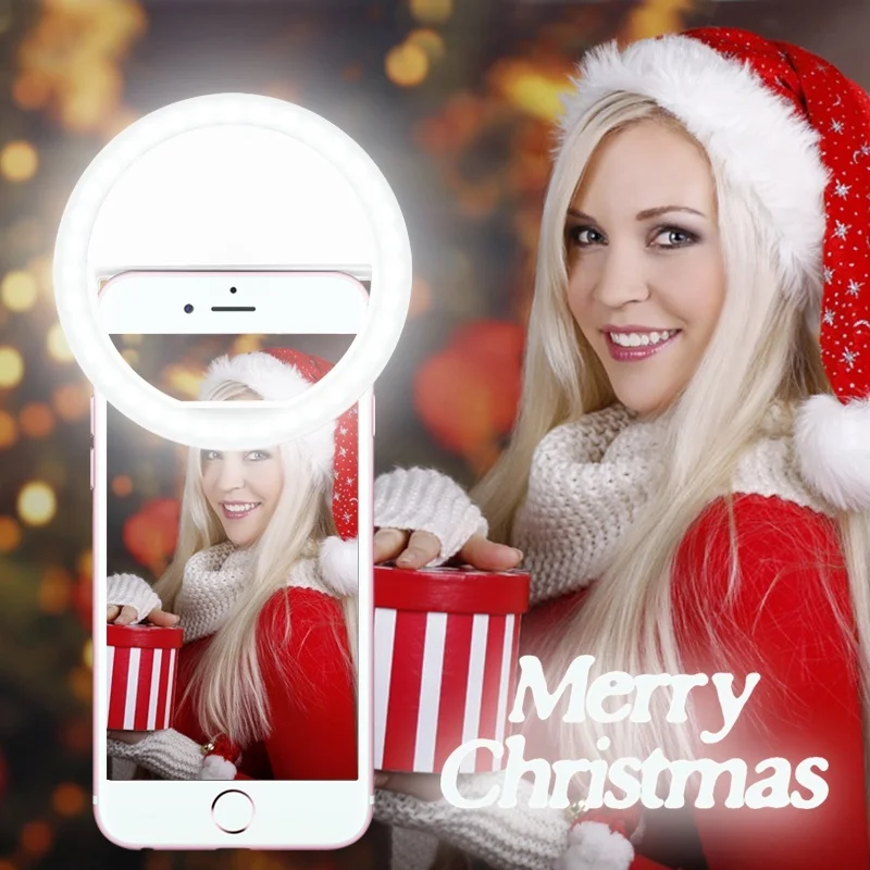 Led-вспышка для красивых селфи кольцо свет Samsung Galaxy A70 A50 A40 Xiaomi CC9 универсальная