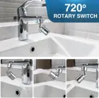 720  Вращающийся Универсальный фильтр брызг кран распылительная головка умывальник кухонный удлинитель крана наконечник-переходник гибкий смеситель опрыскиватель