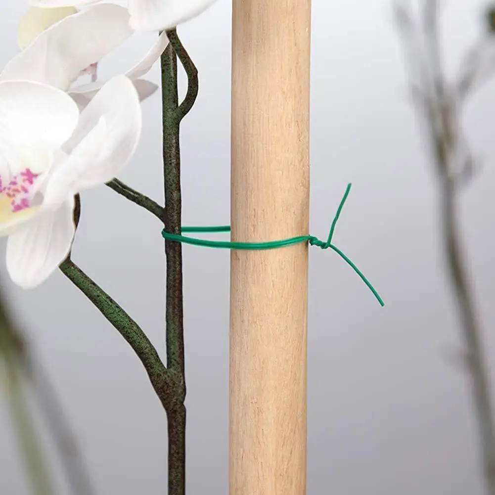 

1000Pcs Plant Ties Flexible Releasable Plastic Waterproof Flower Wires for Garden